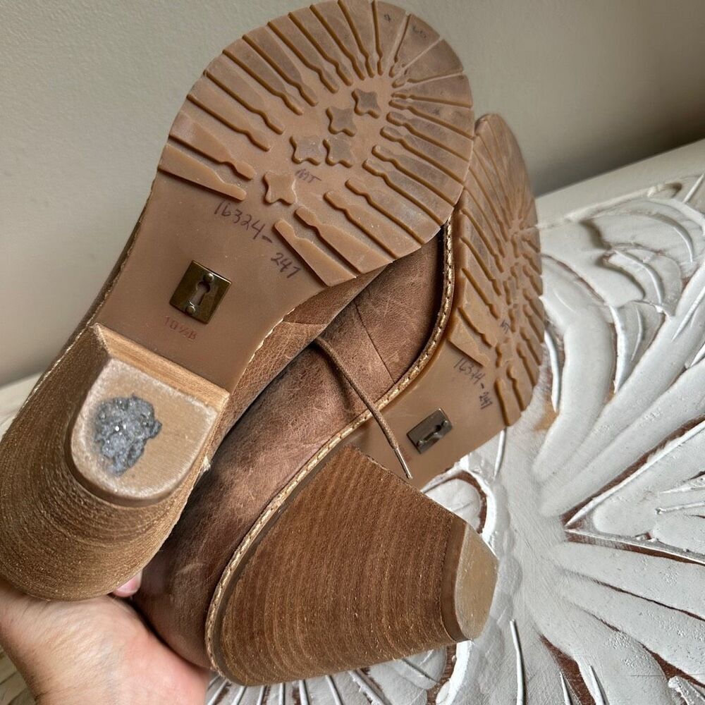 Schuler & Sons Leopard Print Ankle Anthropologie Artisan size 10.5 - Picture 5 of 10